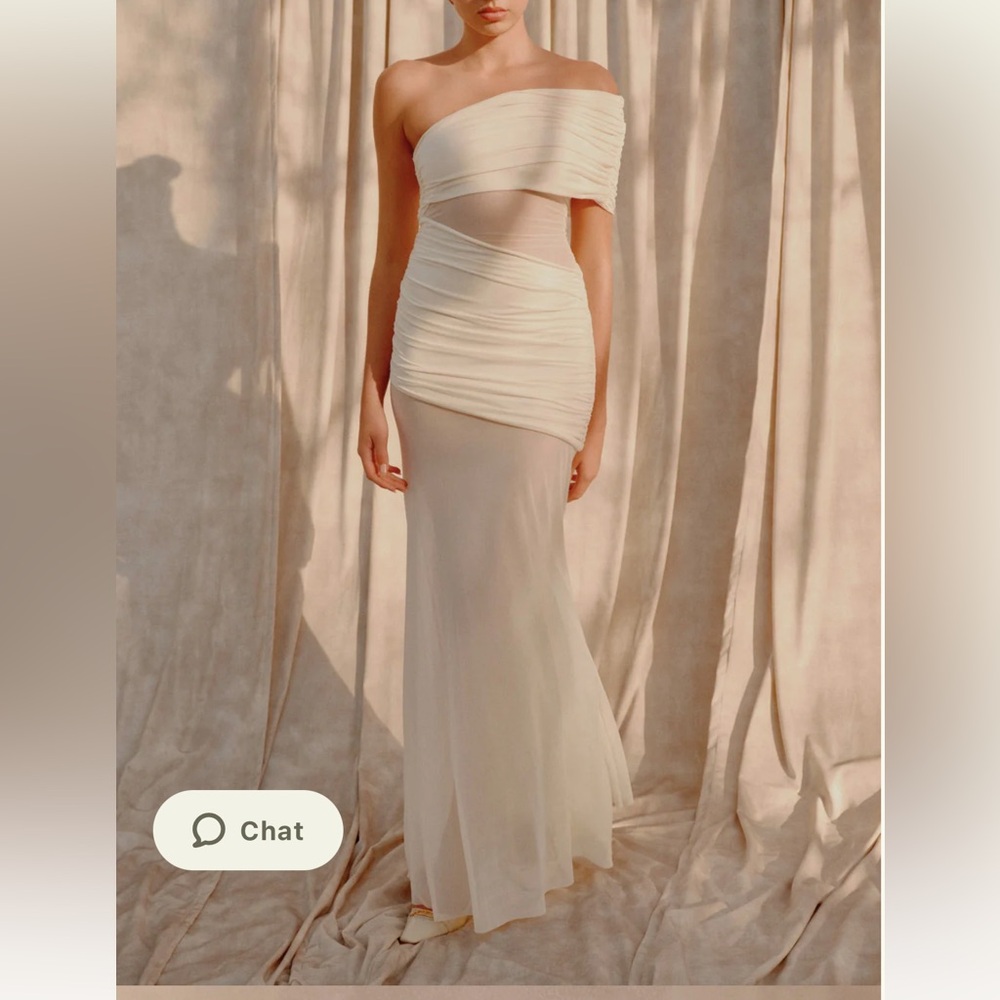 Meshki Dallas One Should Mesh Maxi Dress